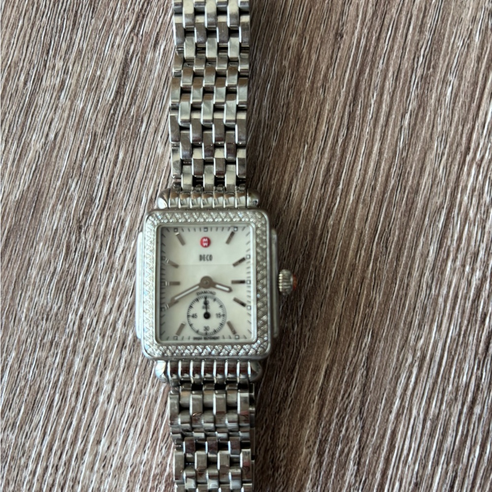 Michele Deco 108 Diamonds Watch